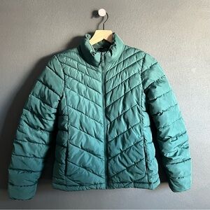 Gap Green Puffer Winter Jacket